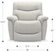 La-Z-Boy® James Walnut Leather Power Rocking Recliner with Headrest-2
