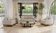 International Furniture Direct Mita Ivory Accent Chair-2