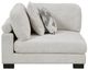 Homelegance® Tinley 4-Piece Beige Modular Sectional with Chaise and Ottoman-3