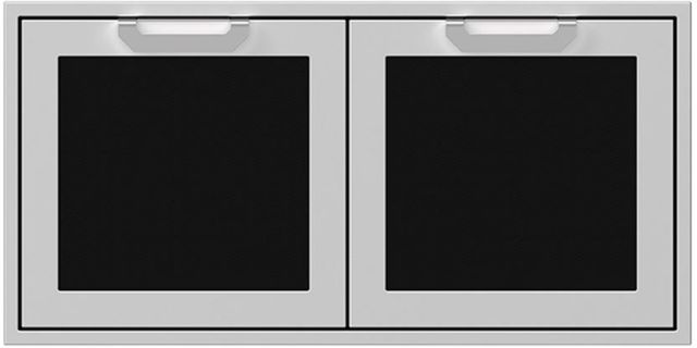 Hestan® AGSD Series 42" Stealth Outdoor Double Storage Doors-0