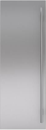 Sub-Zero® Classic 36" Stainless Steel French Door Flush Inset Door Panel with Tubular Handle-0