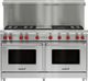 Wolf® 60" Stainless Steel Pro Style Liquid Propane Gas Range-3