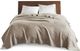 Olliix by Madison Park 100% Certified Egyptian Cotton Khaki Full/Queen Blanket-1
