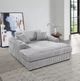 ACME Furniture Hilde Light Gray Chaise Lounger-1