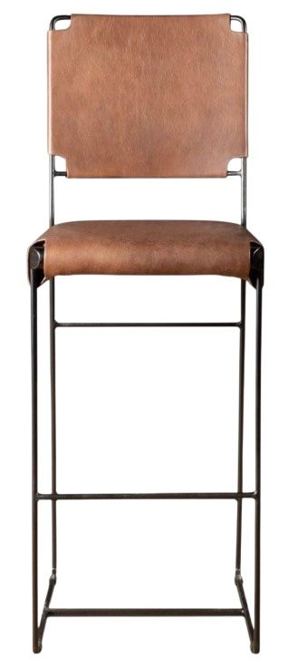 Home Trends & Design New York Brown Buffalo Bar Stool-1