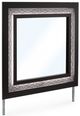 Signature Design by Ashley® Brizmore Black Bedroom Mirror-2