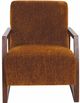 Jonathan Louis Thriller Amber/Walnut Accent Chair-1