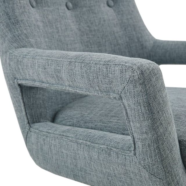Olliix by INK+IVY Daisy Blue Multi Swivel Chair-3