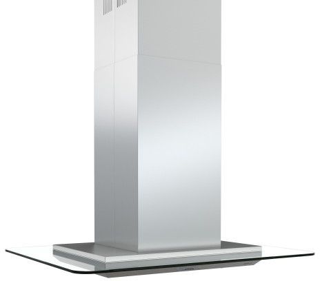 Zephyr Verona 42" Stainless Steel with Glass Canopy Island Range Hood-1