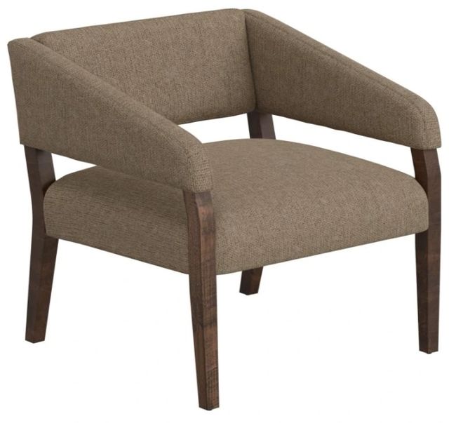 International Furniture Direct Murcia Brown/Lacquer Brown Accent Chair-0