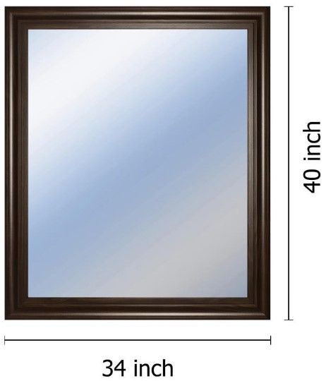 Classy Living Skyline Reflection 34" Wall Mirror-2