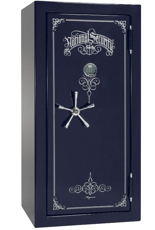 Liberty Safe Magnum Series Blue Gloss 25 Electronic Gun Safe-0