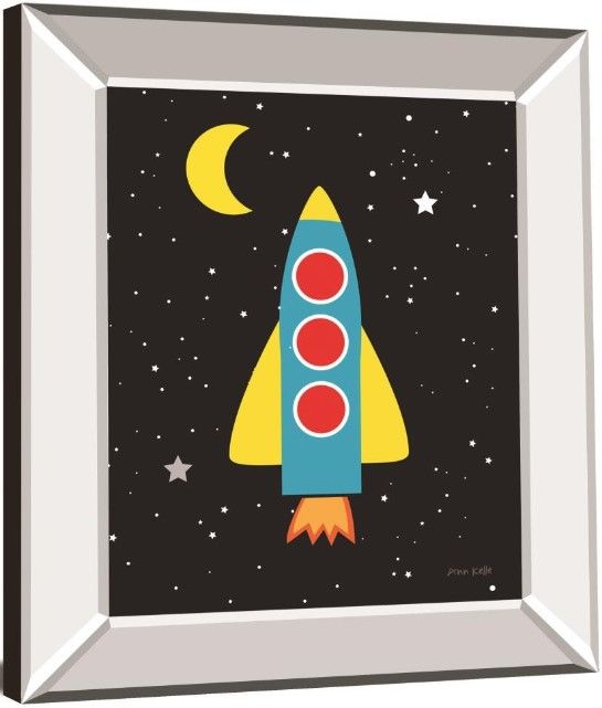 Classy Living Ann Kelle Blast Off 22" Wall Art-2