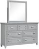 Magnussen Home® Charleston Harbor Gray Dresser and Mirror-0