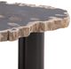 Dovetail Furniture Darnell Black/Natural Large Coffee Table with Black Base-2
