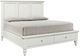 aspenhome® Cambridge White California King Panel Storage Bed-0