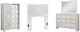 Signature Design by Ashley® Paxberry 3-Piece Whitewash Full Panel Headboard Set-0