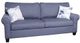 Luke Home Charlotte Titan Dusk Queen Sleeper Sofa-0