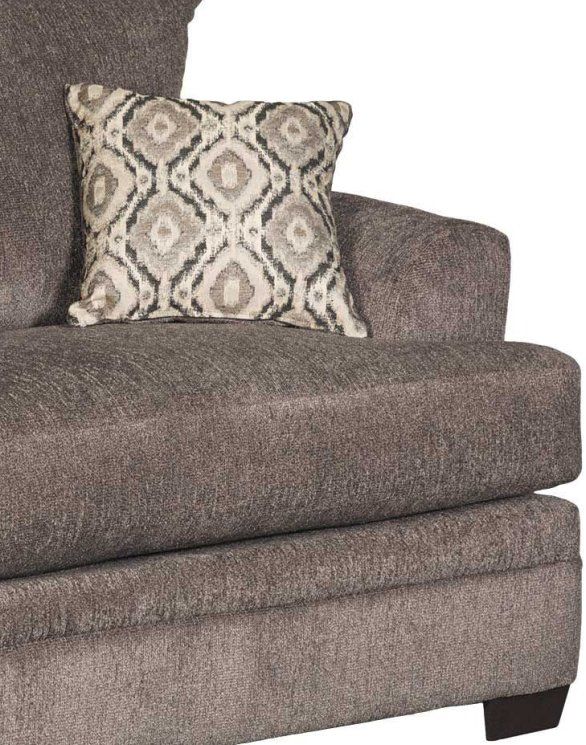 Peak Living Cornell Pewter Chair and a Half-1