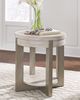 Signature Design by Ashley® Urlander 2-Piece Whitewash End Tables Set-2