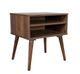 Bernards Myla Grey King Bed with Two Nightstands-1