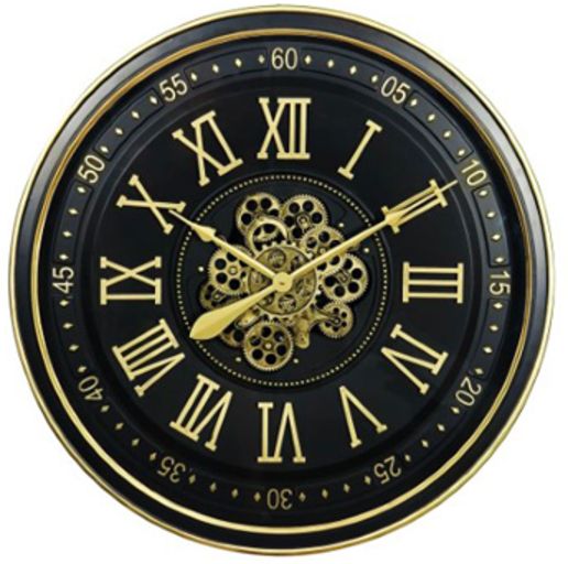 Signature Design by Ashley® Dairton Black/Gold Wall Clock-0