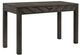 Crown Mark Valor Gray Writing Desk-0