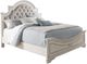 Liberty Furniture Magnolia Manor 5-Piece Antique White/Gray/Weathered Bark King Bedroom Set-1