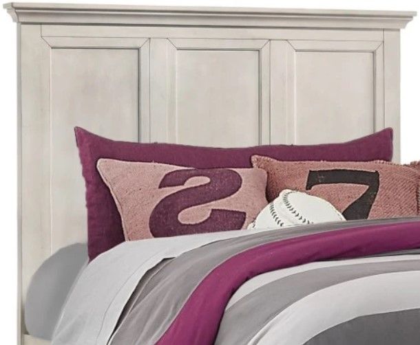 Intercon San Mateo Rustic White Youth Full Bed-2