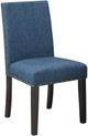 Brassex Inc. Avery 2-Piece Blue Side Chair Set-0