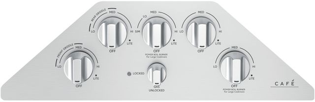 Café™ 36" Stainless Steel Gas Cooktop-3