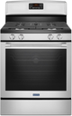 Maytag® 30" Freestanding Gas Range-Fingerprint Resistant Stainless Steel-0