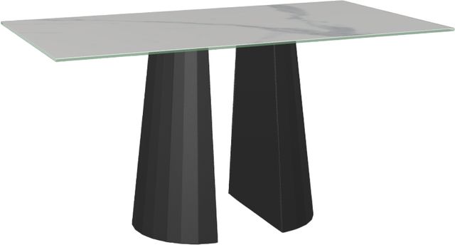 Amisco Customizable Gemma Italian Porcelain 72'' Counter Height Table-0