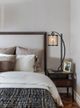 Cal® Lighting & Accessories Mica Beige/Iron Table Lamp-1