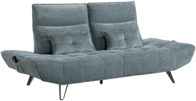 Homelegance® Quonsett Blue Sofa with Power Adjustable Seat Depth and Manual Adjustable Headrests-0