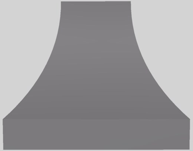 Vent-A-Hood® Designer Series 36" Gunsmoke Island Range Hood-0