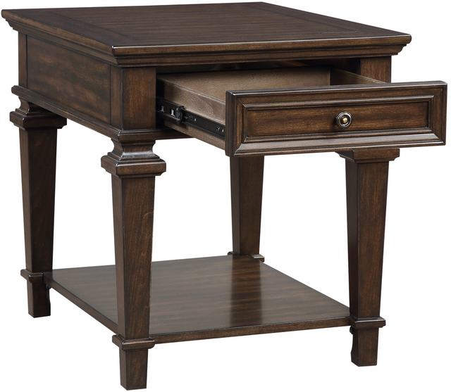 Homelegance® Tobias Espresso End Table-3