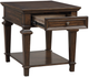 Homelegance® Tobias Espresso End Table-3