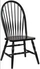 TEI Windswept Shores Black Rub-Thru Side Chair-0