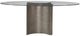 Bassett Mirror Symmetry Silver Dining Table-0