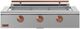Caliber™ Rockwell Social 3-Burner Stainless Steel Built-In Natural Gas Grill with Copper Hardware-0