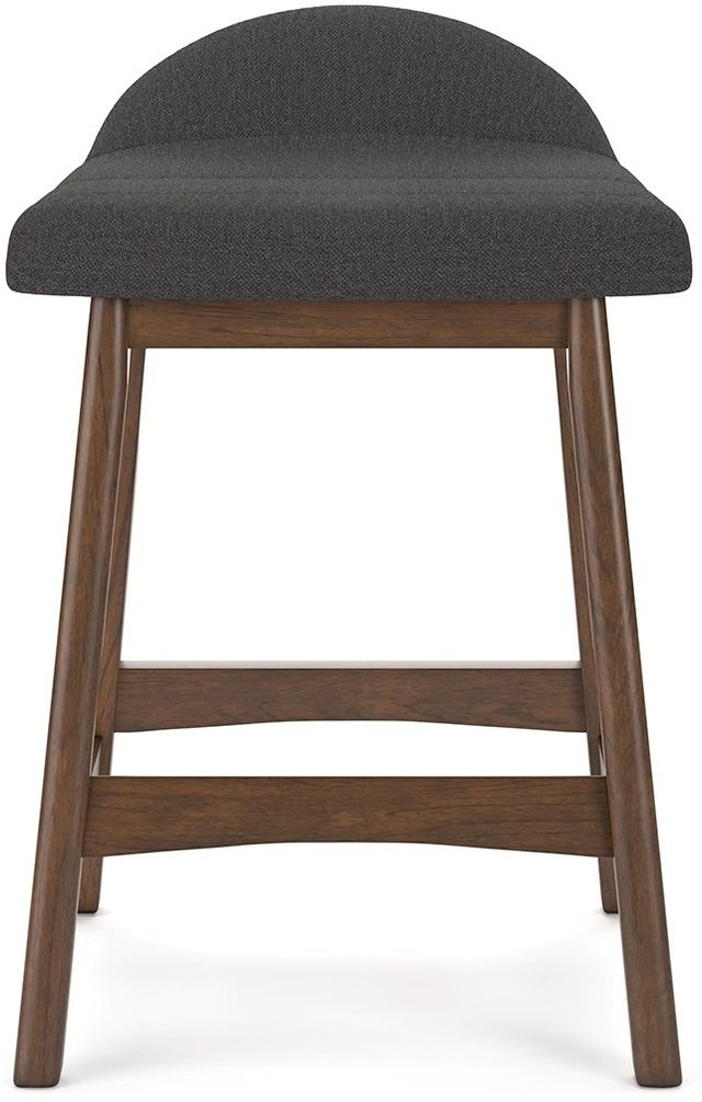 Signature Design by Ashley® Lyncott Charcoal Counter Bar Stool-3