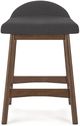 Signature Design by Ashley® Lyncott Charcoal Counter Bar Stool-3