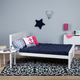 M3 Furniture White Full Youth Bed-0