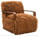 Furniture of America® Elardo Camel Brown Accent Chair-0