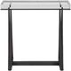 Uttermost® Midas Glass Top End Table with Bronze Metal Base-3