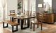 Furniture of America® Maddison Black /Tobacco Oak Bench-2