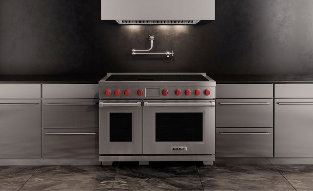 Wolf® 48" Stainless Steel Pro Style Induction Range-4