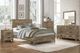 Homelegance® Mandan Weather Pine Full Panel Bed-1