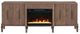 Legends Home Tranquility Walnut 78" Fireplace Console-0